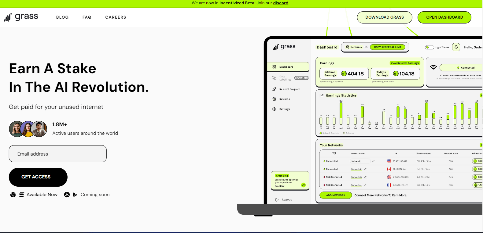 grass airdrop