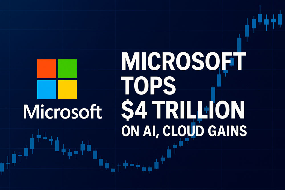 MSFT 4 Trillon